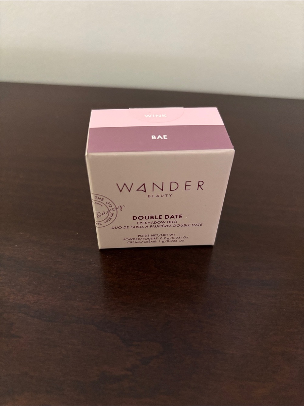 Wander Beauty Double Date Eyeshadow Duo - Bae (Pink & Mauve)